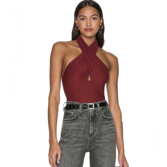 ALIX NYC Tops - ALIX NYC REVOLVE HALTER NECK BODYSUIT
